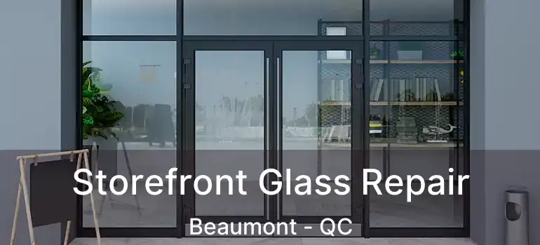  Storefront Glass Repair Beaumont - QC