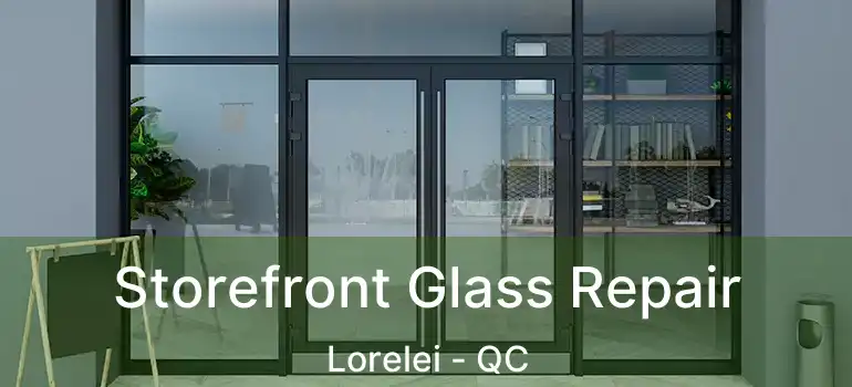  Storefront Glass Repair Lorelei - QC