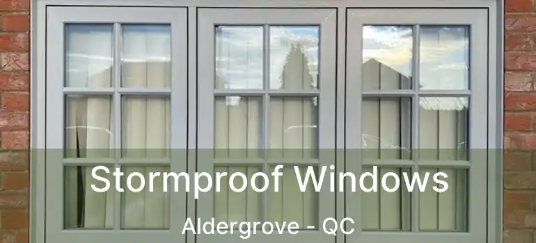 Stormproof Windows Aldergrove - QC