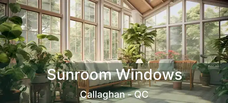 Sunroom Windows Callaghan - QC