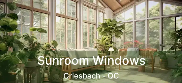 Sunroom Windows Griesbach - QC