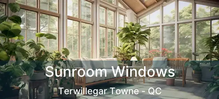  Sunroom Windows Terwillegar Towne - QC