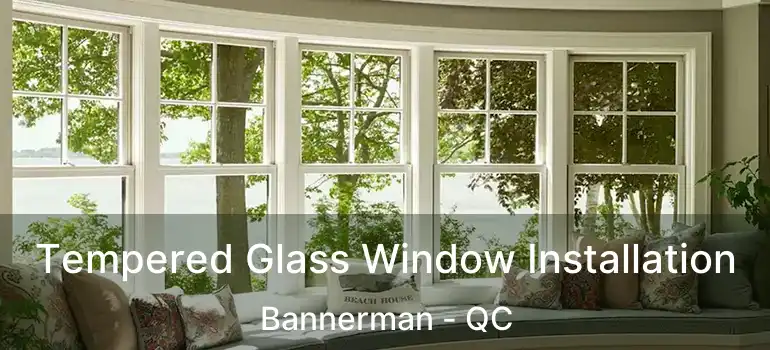 Tempered Glass Window Installation Bannerman - QC