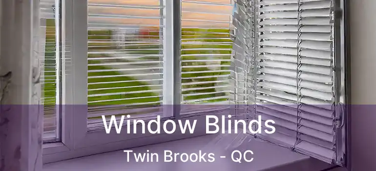 Window Blinds Twin Brooks - QC