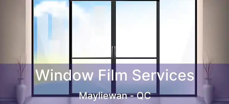 Window Film Services Mayliewan - QC
