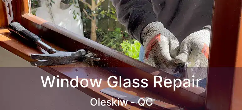  Window Glass Repair Oleskiw - QC