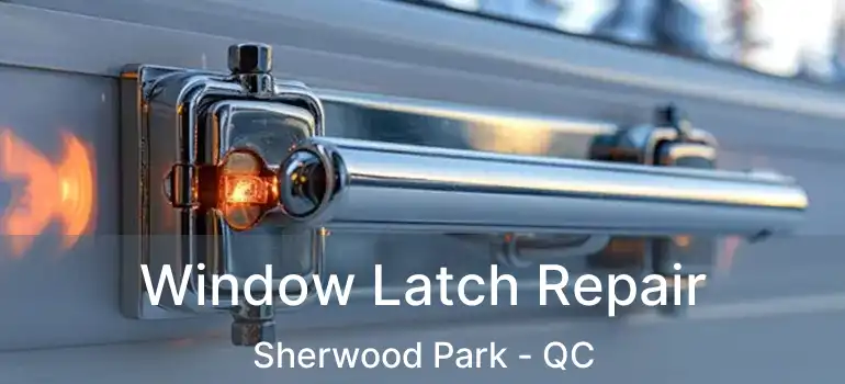  Window Latch Repair Sherwood Park - QC