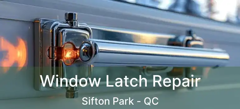  Window Latch Repair Sifton Park - QC