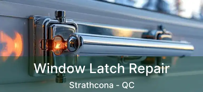  Window Latch Repair Strathcona - QC
