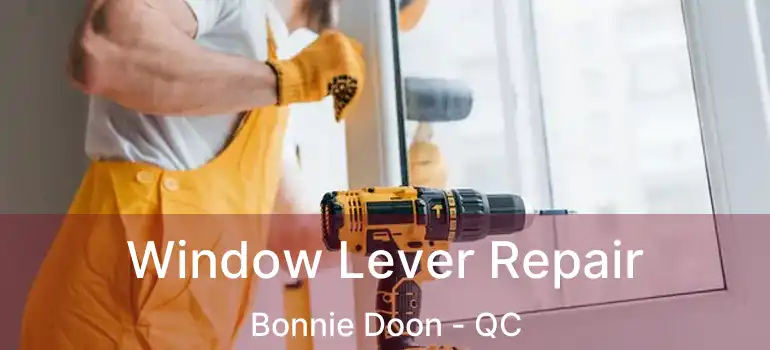  Window Lever Repair Bonnie Doon - QC