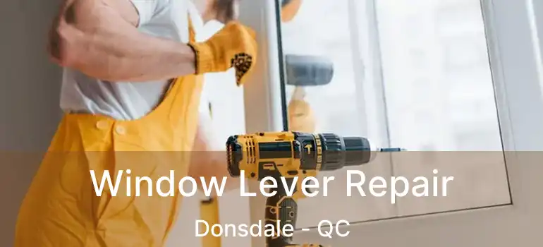  Window Lever Repair Donsdale - QC