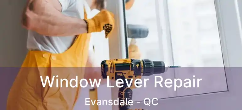  Window Lever Repair Evansdale - QC