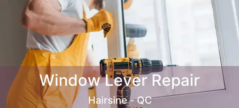 Window Lever Repair Hairsine - QC