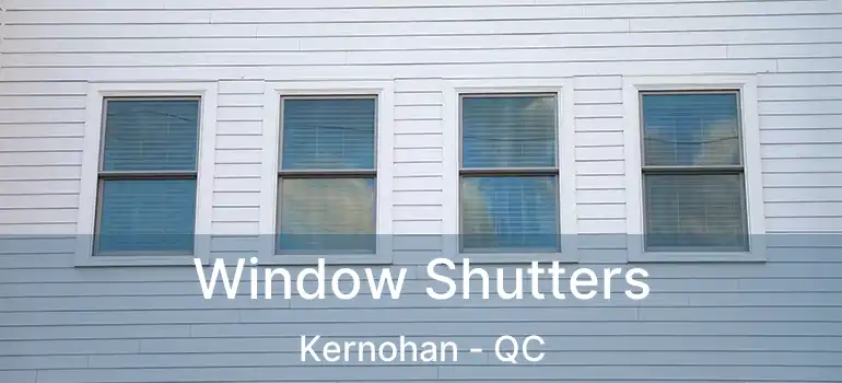  Window Shutters Kernohan - QC