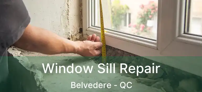  Window Sill Repair Belvedere - QC