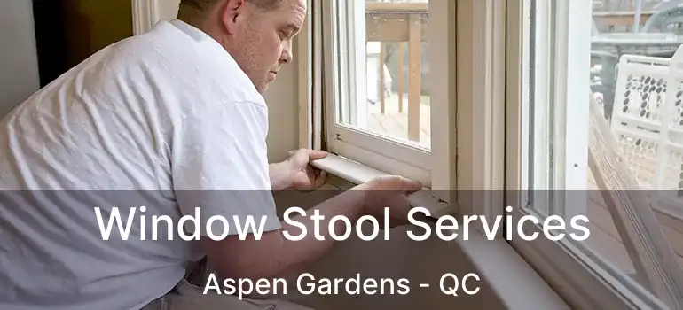  Window Stool Services Aspen Gardens - QC