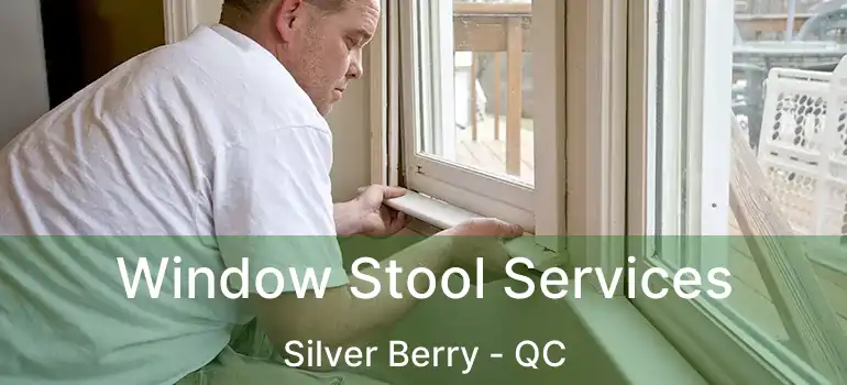  Window Stool Services Silver Berry - QC
