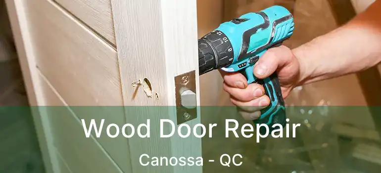  Wood Door Repair Canossa - QC