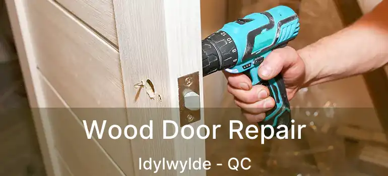  Wood Door Repair Idylwylde - QC