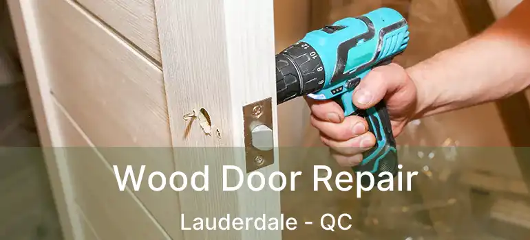  Wood Door Repair Lauderdale - QC